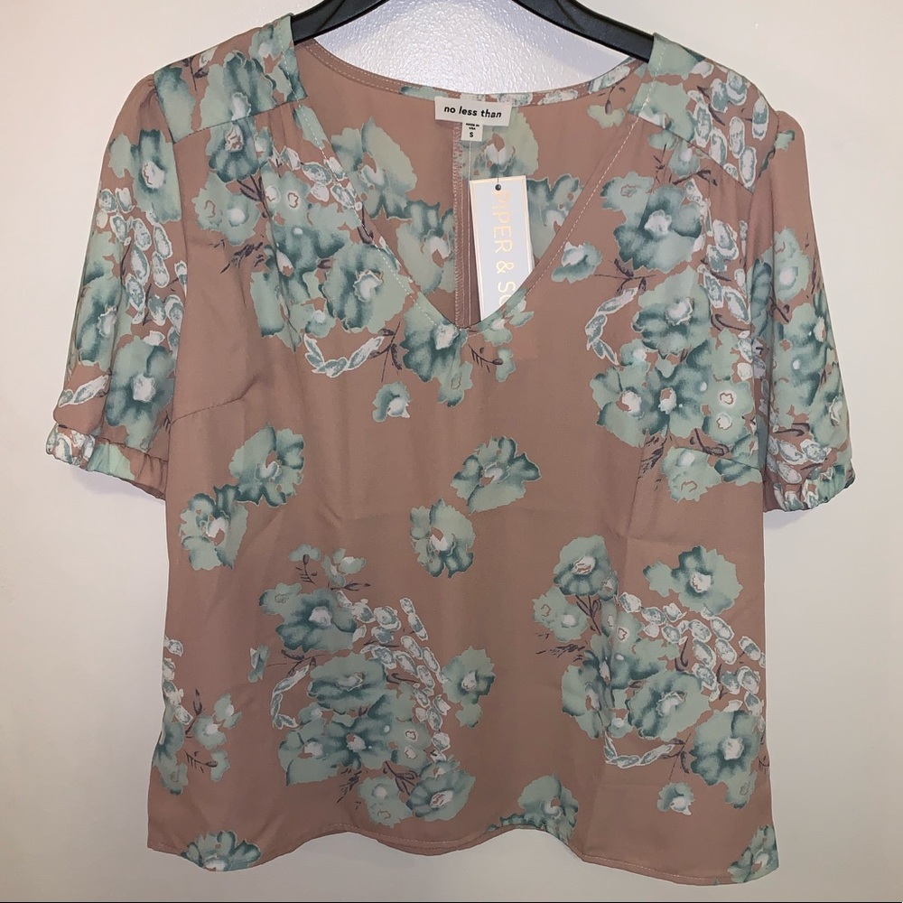 Women’s floral blouse